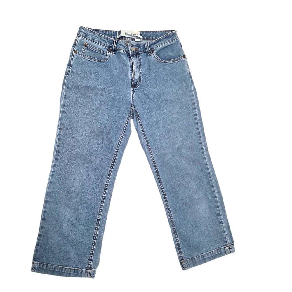 GAP Blue Denim Capri Jeans Bootcut Women's Size 6